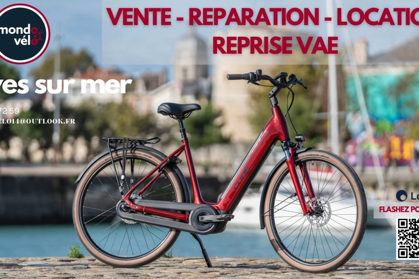 Louez votre vélo avec Mondovelo Dives sur mer