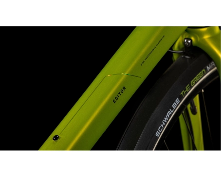 Vélo urbain Femme EDITOR RACE FE Vert Lézard