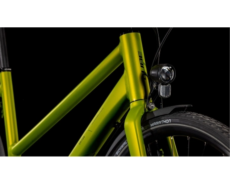 Vélo urbain Femme EDITOR RACE FE Vert Lézard