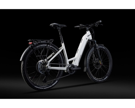 VTT électrique semi rigide Unisexe E-EXPLORER 8.8 LOW Beige Pierre