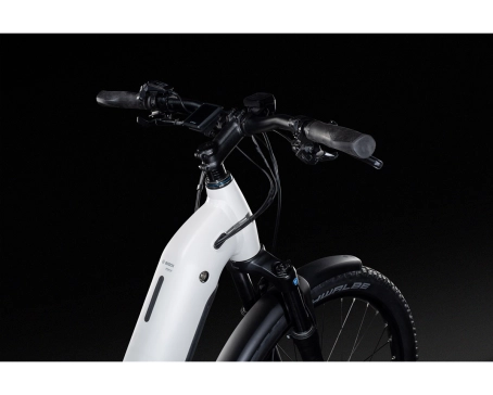 VTT électrique semi rigide Unisexe E-EXPLORER 8.8 LOW Beige Pierre