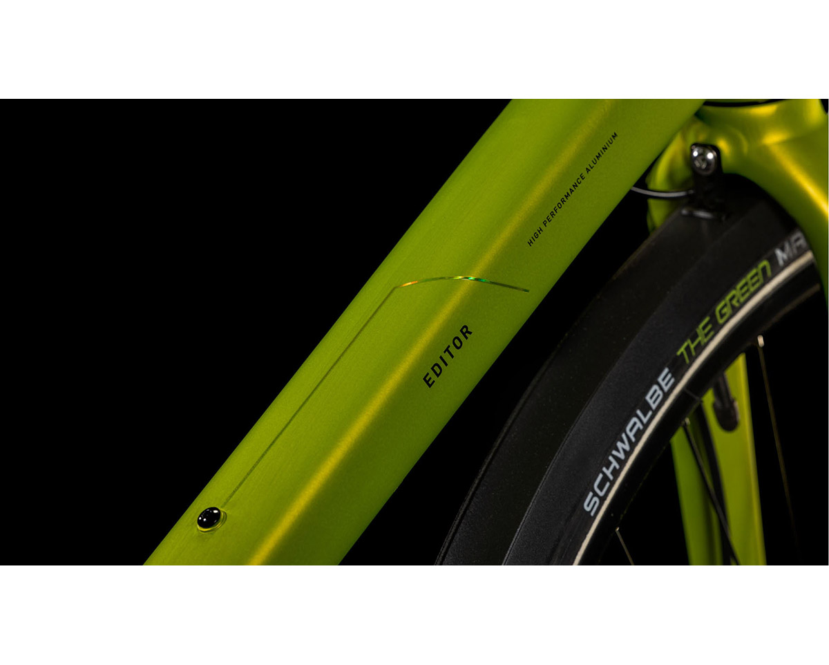 Vélo urbain Femme EDITOR RACE FE Vert Lézard