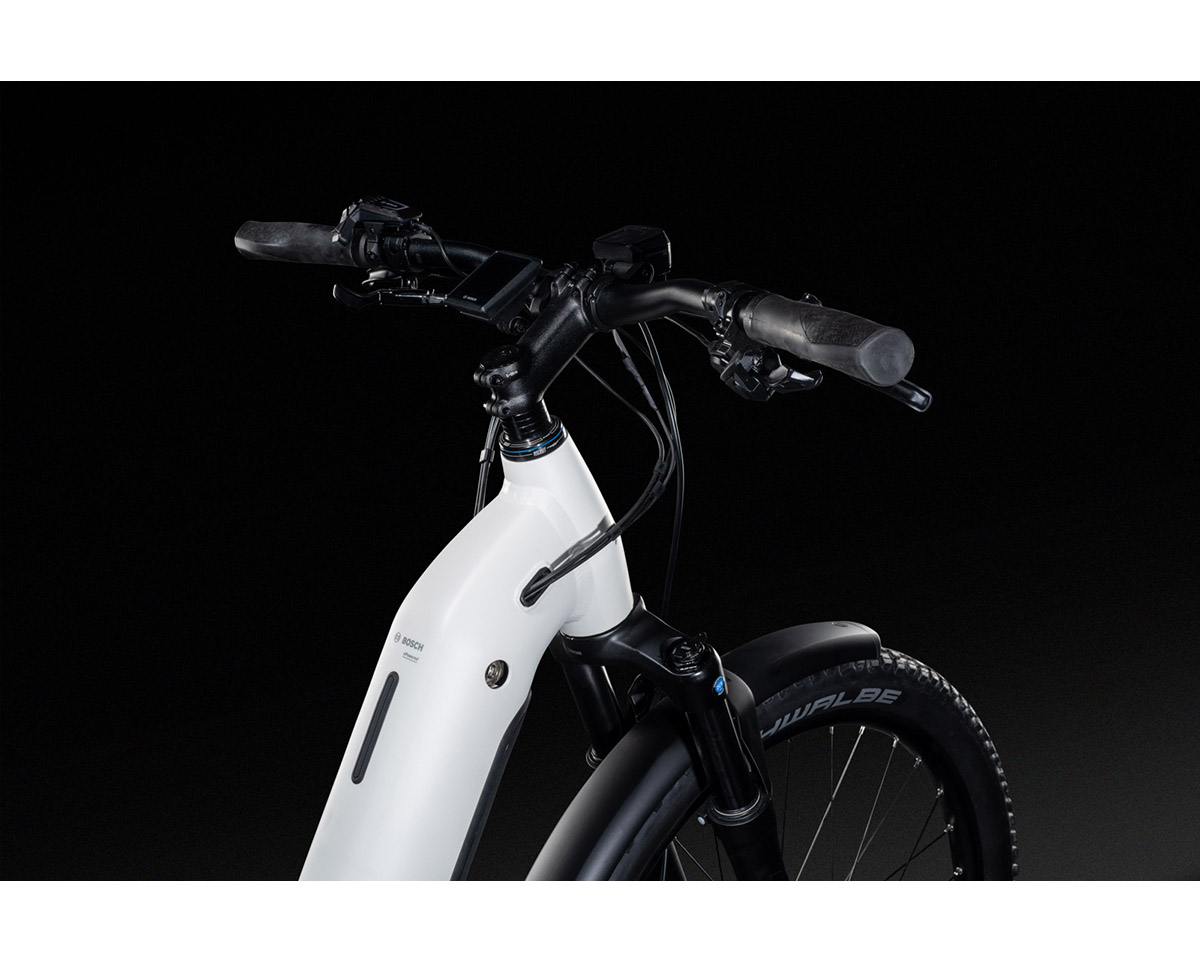 VTT électrique semi rigide Unisexe E-EXPLORER 8.8 LOW Beige Pierre