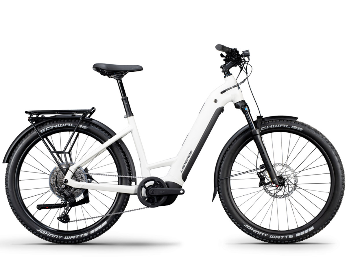 VTT électrique semi rigide Unisexe E-EXPLORER 8.8 LOW Beige Pierre